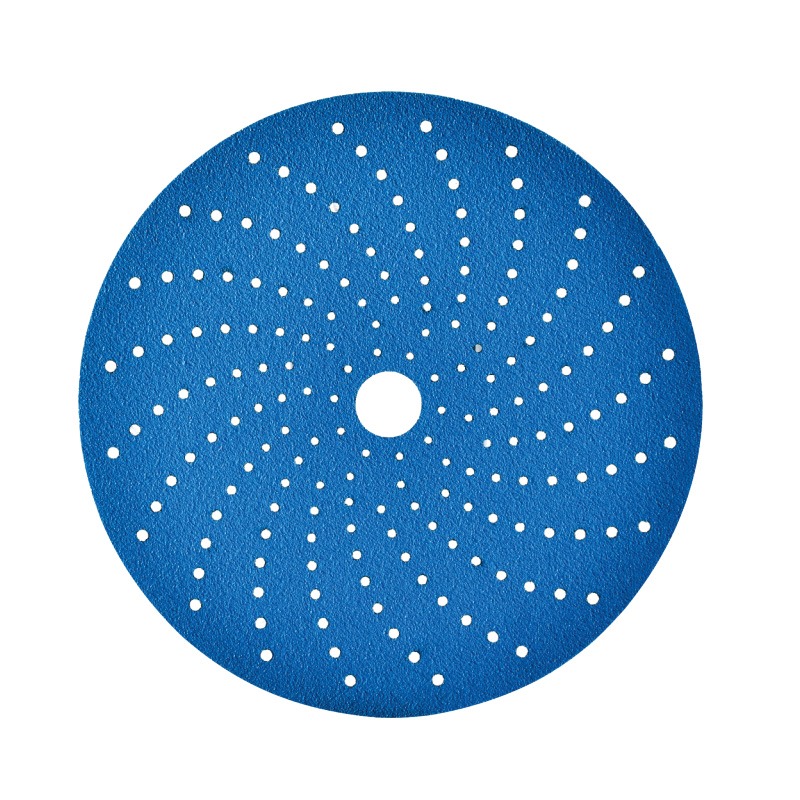 Blått tilpasset sandpapir