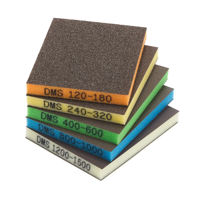 Fargerik tosidig slipesvamp