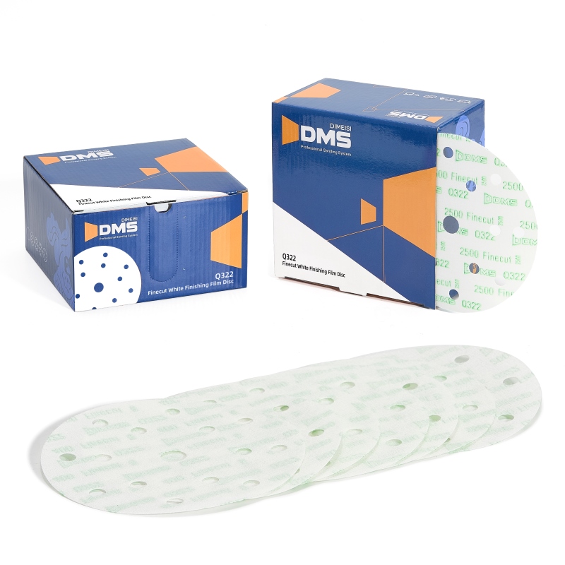 Finkuttet hvit etterbehandlingsfilm